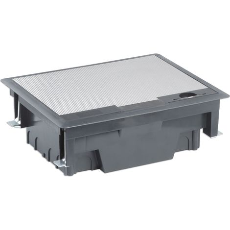 VIMAR - V54412.01 Torretta a scomparsa 12M coperchio inox