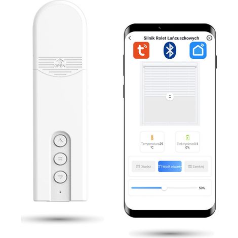 Contrôleur de moteur de store enrouleur à chaîne Bluetooth Tuya (1/5)
