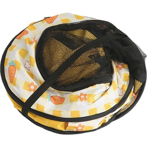 Salle d'accouchement pour chat, chenil pour chat, salle d'accouchement pour animal de compagnie, cage pour chat et chien, tente de clôture pliable pour animal de compagnie,jaune (1/4)