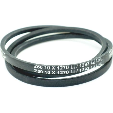 Courroie trapézoidale lisse Contitech Conti V Z50 10 x 1270 Li / 1293 Ld