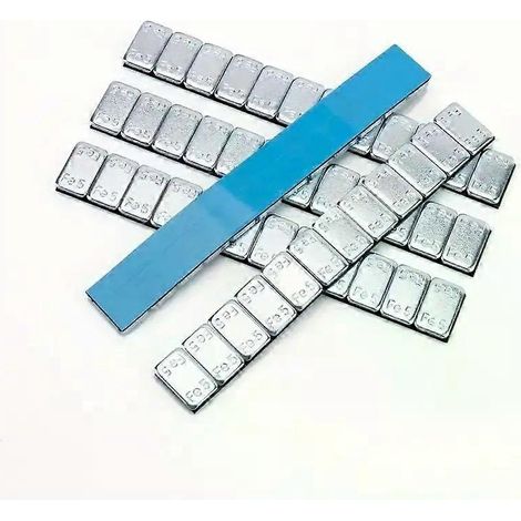 Für 5/10 g Gegengewichtsblock mit Klebegummirad, Chassis-Gegengewicht, Radausgleichsblock, Gewicht, Eisenrad, Reifenauswuchtmaschine - JXLGV (1/4)