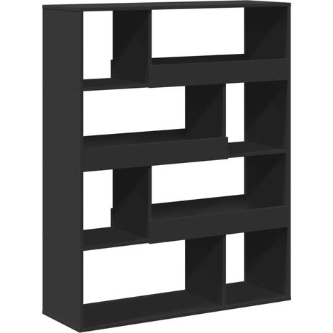 Maison Exclusive - Bücherregal Schwarz 100x33x125,5 cm Holzwerkst