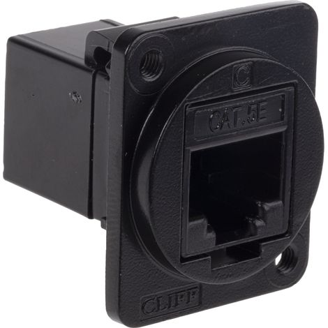 Connecteur RJ45 RS PRO Femelle Montage panneau, ports Droit ( Prix pour 1 ) (1/4)