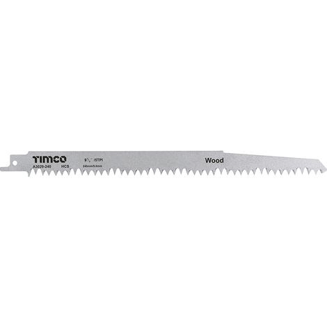 TIMCO Reciprocating Saw Blades Wood Cutting High Carbon Steel - S1531L