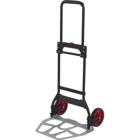 Carrello a mano pieghevole - 120 kg 485 x 350 mm 5,6 kg Ø 175 mm OUTIFRANCE