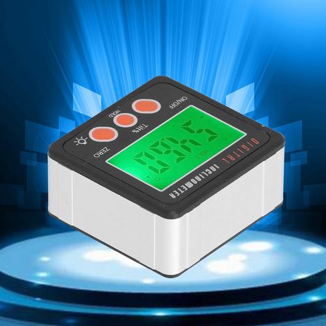 Niveau Inclinomètre Numérique Magnétique Précis pour Mesures d'Angle Compact et Facile à Utiliser - Outil de Mesure Électronique Idéal pour Bricolage et Professionnels -KZQ (1/5)