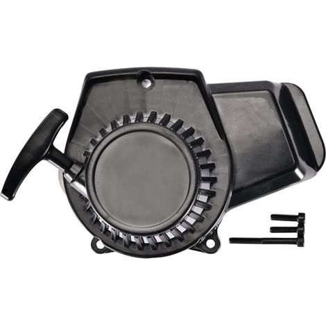 Démarreur à Rappel Remplacement pour 2 Temps 47cc 49cc Pocket Bike Mini Quad Pit Bike Scooter ATV Noir (1/5)