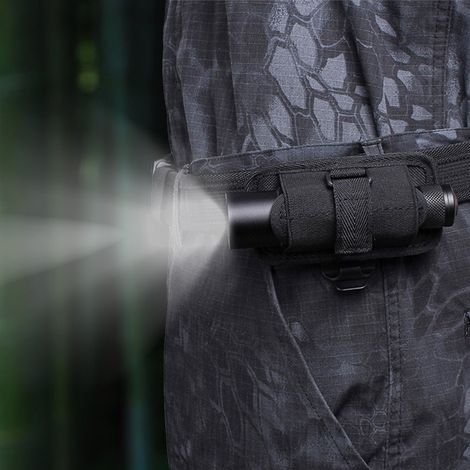 360° drehbares Nylon-Taschenlampenholster für die Jagd, Taschenzubehör (1/5)