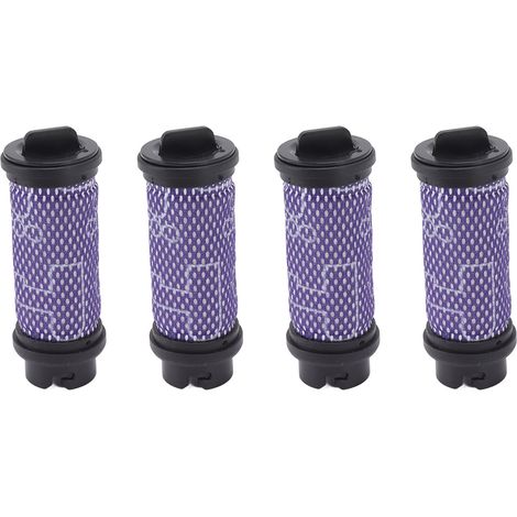 Kit de 4 filtres de rechange pour aspirateur INSE S600 S6P S6 (violet)
