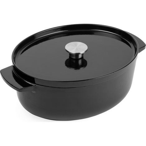 KitchenAid - KA-Oval Casserole - Onyx Black - 30cm/5.6L