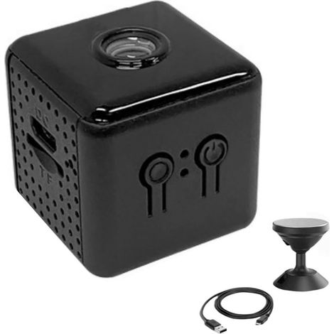 Mini caméra WiFi HD 1080p, caméras de sécurité sans fil, détection de mouvement, vision nocturne, WiFi 2,4 GHz (1/5)