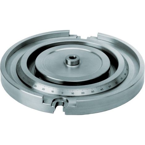 Placa giratoria estándar para mordaza B. 135 mm de tamaño RB / RS 3 Röhm