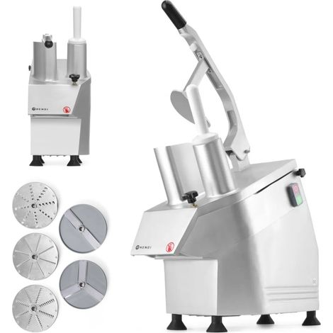 Cortadora de verduras eléctrica + 5 discos Profi Line - Hendi 231807 (1/5)