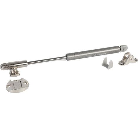 kit compás kraby ascendente con fricción - l244 y l355 para puertas abatibles ascendentes fuerza 45n largo kraby 244