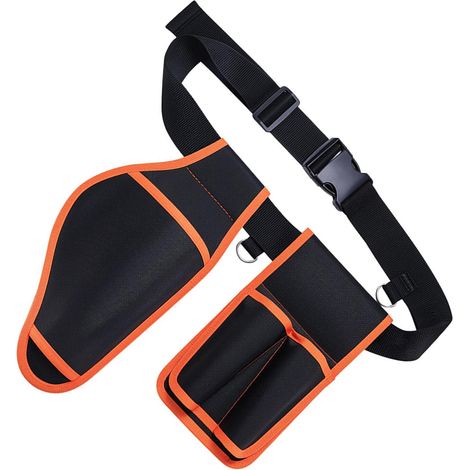 Ceinture porte-outils multifonctionnelle avec poches à dégagement rapide pour électriciens et tabliers de travail pour hommes et femmes (1/5)