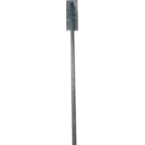 Piquet de boîte aux lettres hauteur 1150 mm acier galvanisé