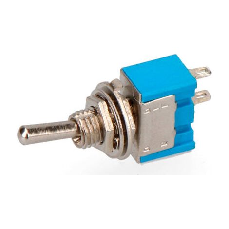 Interruttore Unipolare 3A Metallico Mini