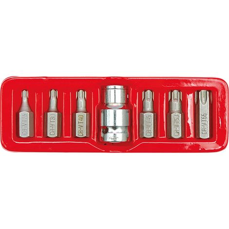 Klucze specjalne torx t25-t55 7cz.