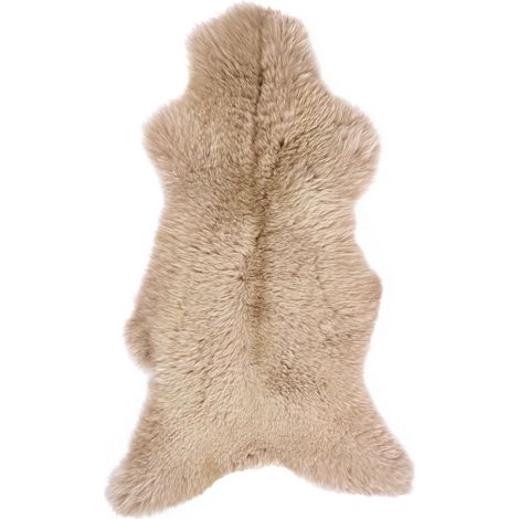 Piel de oveja beige, tamaño 90-100 cm (1/5)
