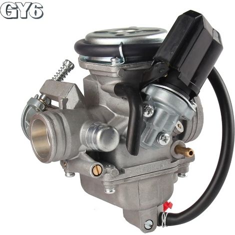 S-giant Carburateur moto 24mm 26mm CVK pour Sunl GY6 125cc 150cc ATV