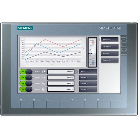 Panel Siemens Simatic Basic KTP900 9-zoll-touch-6AV21232JB030AX0 (1/3)