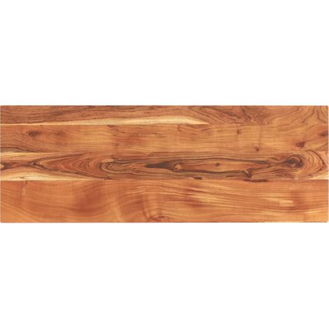 Dessus de table-Plateau de Table de Remplacement 140x60x3,8cm rectangulaire bois massif d'acacia 567651 (1/5)
