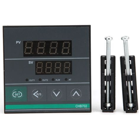 BERM CHB702 Thermostat Intelligent affichage numérique régulateur de température relais/sortie SSR AC180-240V 0-400 ℃ (1/5)