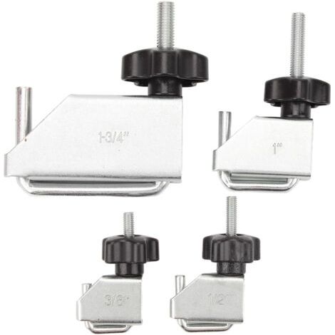 FOREHILL Ensemble de 4 colliers de serrage pour conduites de liquide de radiateur à vide Pince de serrage hors ligne pour conduites de chauffage de transmission (1/4)
