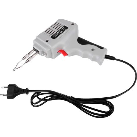 Fer à souder électrique 220V 100W avec fil d'étain et éclairage, outil manuel de soudure pour bricolage, pistolet à souder professionnel, kit complet de brasage (1/5)