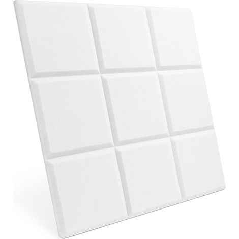 3D-Filzwandpaneele, quadratische Kopfstütze, selbstklebend, Akustikweich (1/5)