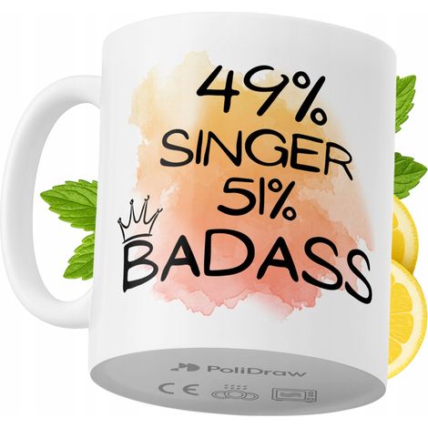 Lustige Kaffeetasse mit witzigem Textdesign für Sängerinnen und Sänger – ideal für Geburtstage, Namenstage, Feiertage und besondere Anlässe. Hochwertige Tasse für Zuhause, Büro und Arbeit. Farbe: Weiß
