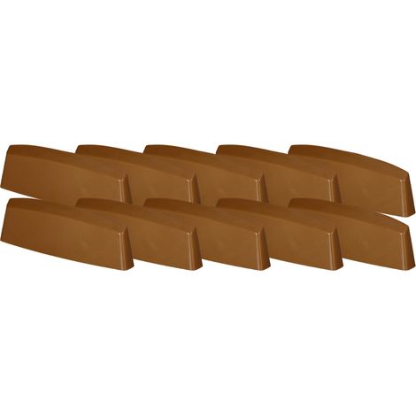 Tapa de Drenaje para Ventanas de PVC Cubierta de Roble 36 MM Juego de 10