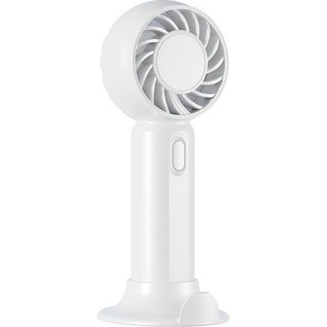 Mini ventilateur USB portable – Ventilateur rechargeable à main et de bureau – Vitesse réglable, design silencieux et élégant – Rafraîchisseur personnel pour maison, voyage et bureau (1/5)