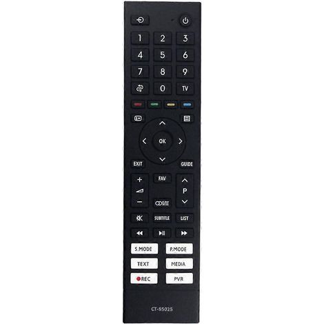 Télécommande CT-95025 de remplacement pour téléviseur Toshiba 4K (1/5)