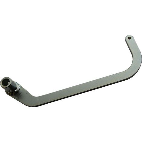 Kit bras W3 droit pour motorisation en linteau - brut (1/3)