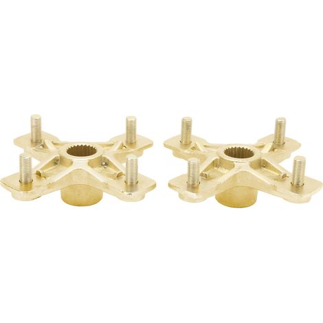 Kit de 2 écrous de moyeu arrière ST3529WH120AN en métal pour jante de roue Banshee 350 YFZ350 LE SE SP (1/5)