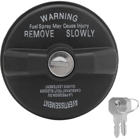 Bouchons de Gaz Verrouillables, Bouchon de Réservoir de Carburant de Remplacement pour Wrangler/Cherokee/Liberty/Grand Cherokee, 05278655AB Couvercle de Verrouillage de (1/5)