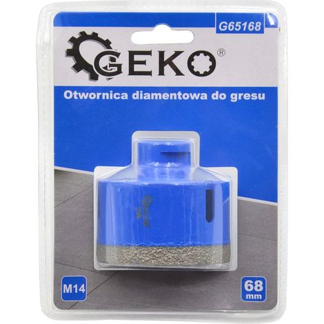 Scie cloche diamantée pour grès cérame 68 mm M14 (20) (1/2)