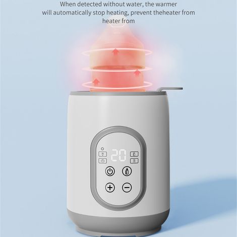 Bottle Heater, 8 in 1 Quick Electric Bottle Heater, with Sterilizer/Temporizzazione/Temperature Control Funzione, for Baby Food Heating.