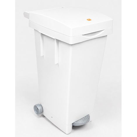 ICS BIDONE BIG TATA PER DIFFERENZIATA Lt. 80 - cm. 38x50x80 h col. Bianco