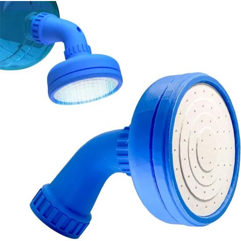 Pulvérisateur transportable utilisation pour le camping pommeau de douche bouteille buse économe en (1/4)