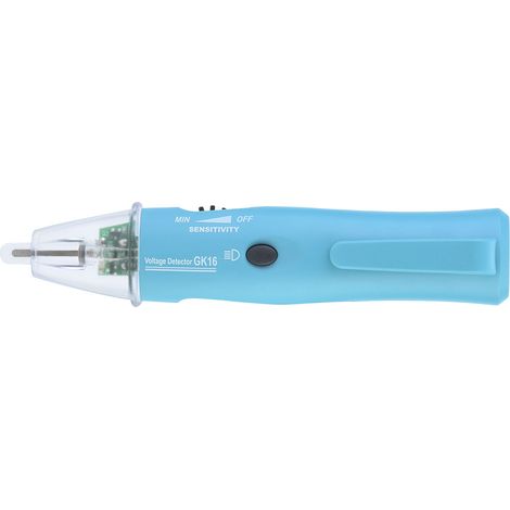 Testeur de prise électrique GK16, détecteur de tension LED, vérificateur de circuit domestique, outil de sécurité GFCIT, 100-240V (1/4)