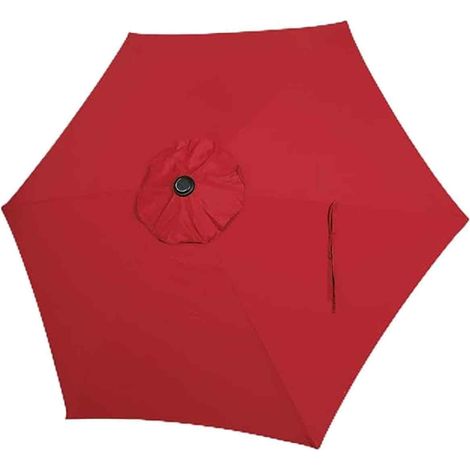 1 parasol banane, 3 à 6 m, toile de remplacement pour mobilier de jardin, usage extérieur, résistant aux intempéries (1/5)