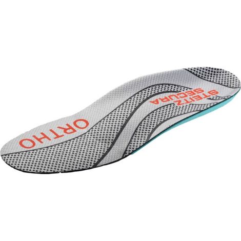 Steitz Secura Semelles intérieures grises/vertes Ortho-Soft ESD MEDIUM, Pointure UE: 45