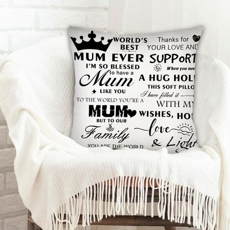 Housse de coussin décorative à la mode pour la maison inaltérable pour canapé ou lit
