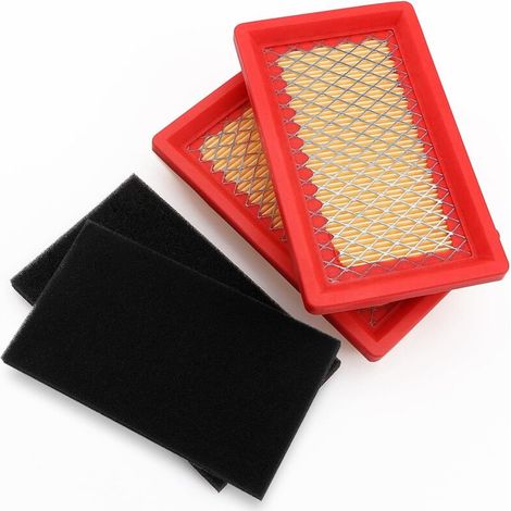 2 Pièces 951-10298 Filtre à Air, Filtre à Air de Tondeuse, Remplacement de Filtre à Air, avec Pré-filtre, Compatible avec Kohler XT149 XT173 XT-6 XT-7 Rasen 14 083 01-S MTD 951-10298