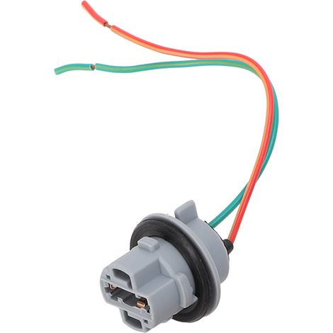 Lot de 2 connecteurs phare LED 7440 12V 6000K 50W ABS solide léger pratique pour vélo auto remorque bateau (1/5)