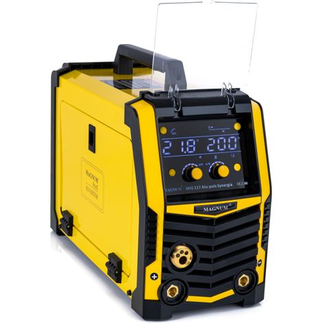 Półautomat spawalniczy invertorowy mig-217 alu-puls synergia mma 230v, 200a/60%, gp50,mb15/3, d100/d200 (1/4)