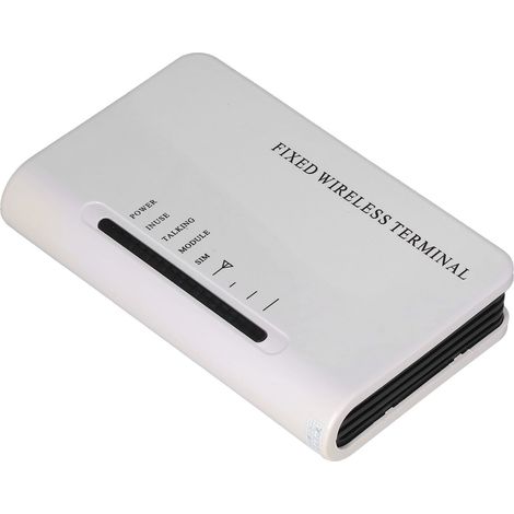 Composeur GSM LCD sans fil ABS avec voyant LED, plateforme de numérotation intelligente pour téléphone, prise américaine 100-240 V (1/5)
