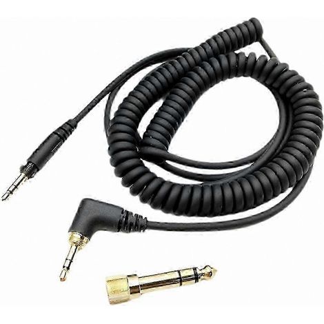 Câble spiralé de remplacement pour casque DJ - Cordon à ressort pour casques DJ professionnels (1/5)